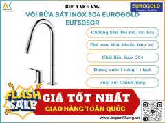 Vòi rửa bát inox 304 Eurogold  EUF505CR